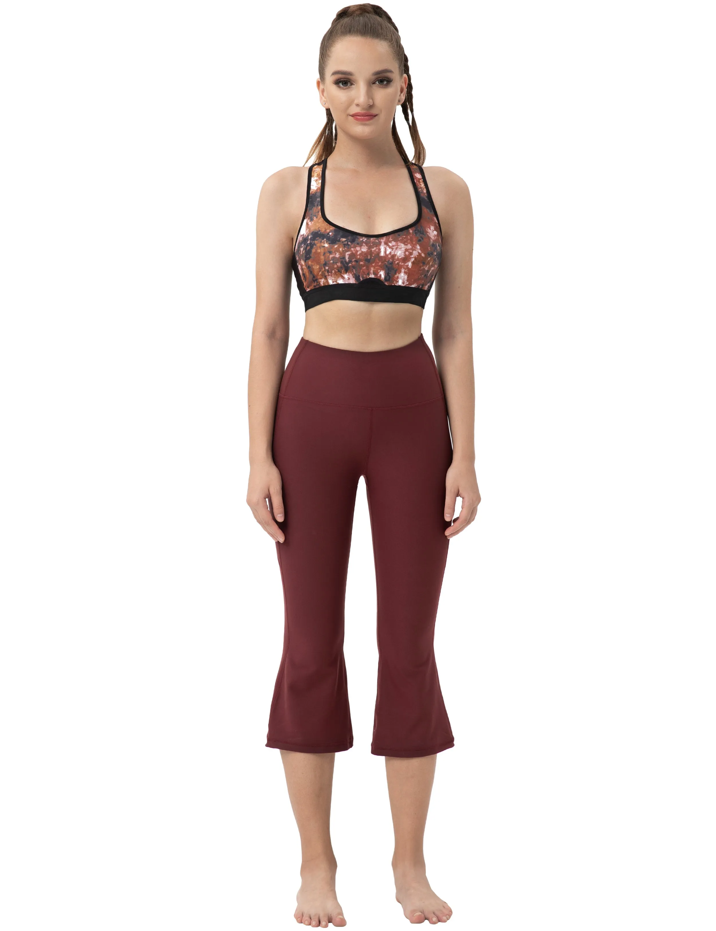 20" Side Pocket Wide Leg Capris_Pilates