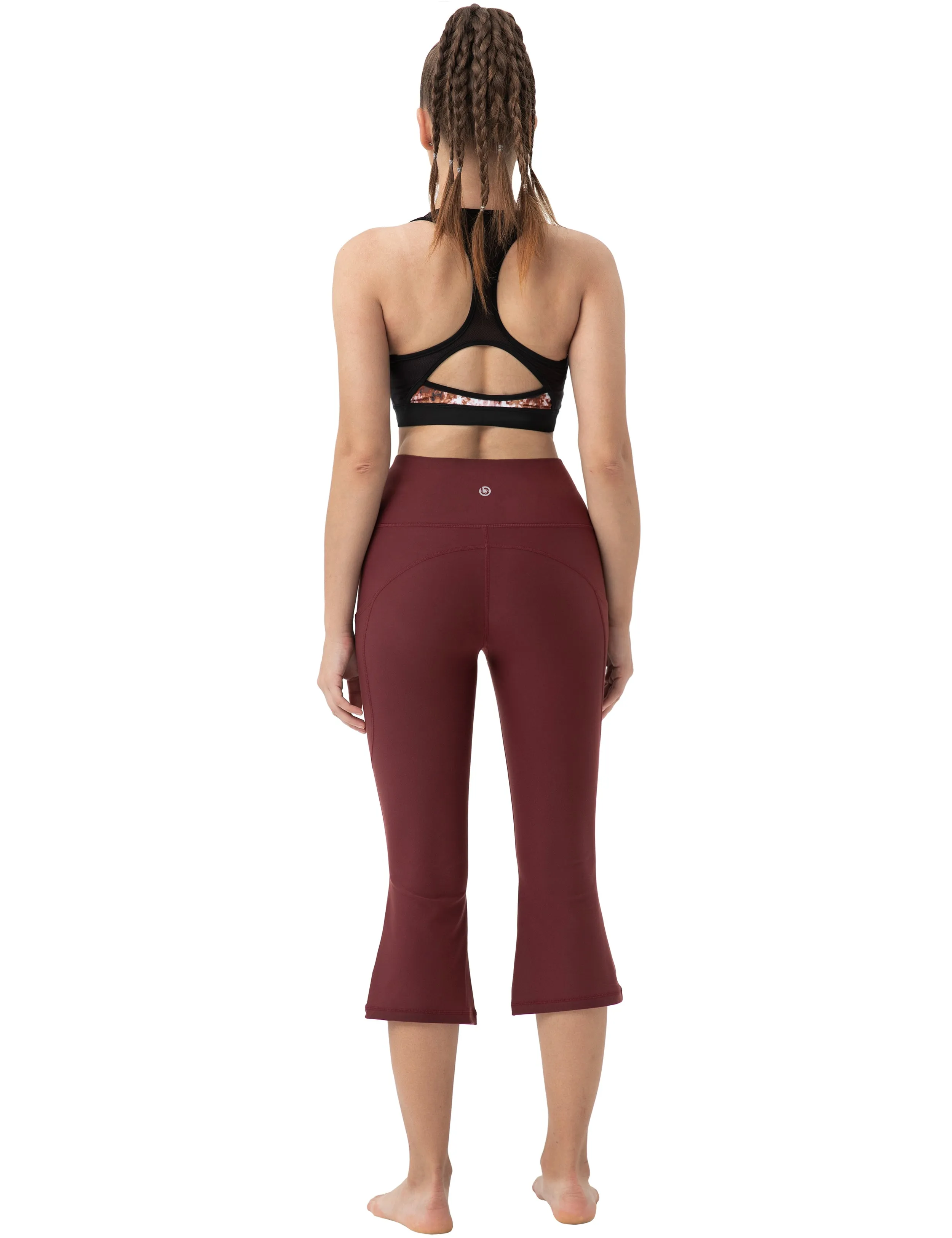 20" Side Pocket Wide Leg Capris_Pilates