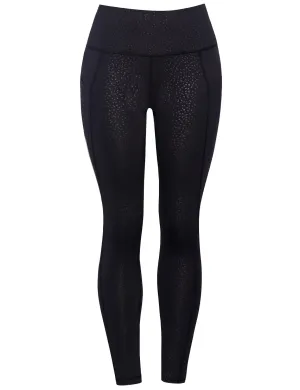 26" inseam 3D Printed Pilates Pants LEOPARD_Pilates