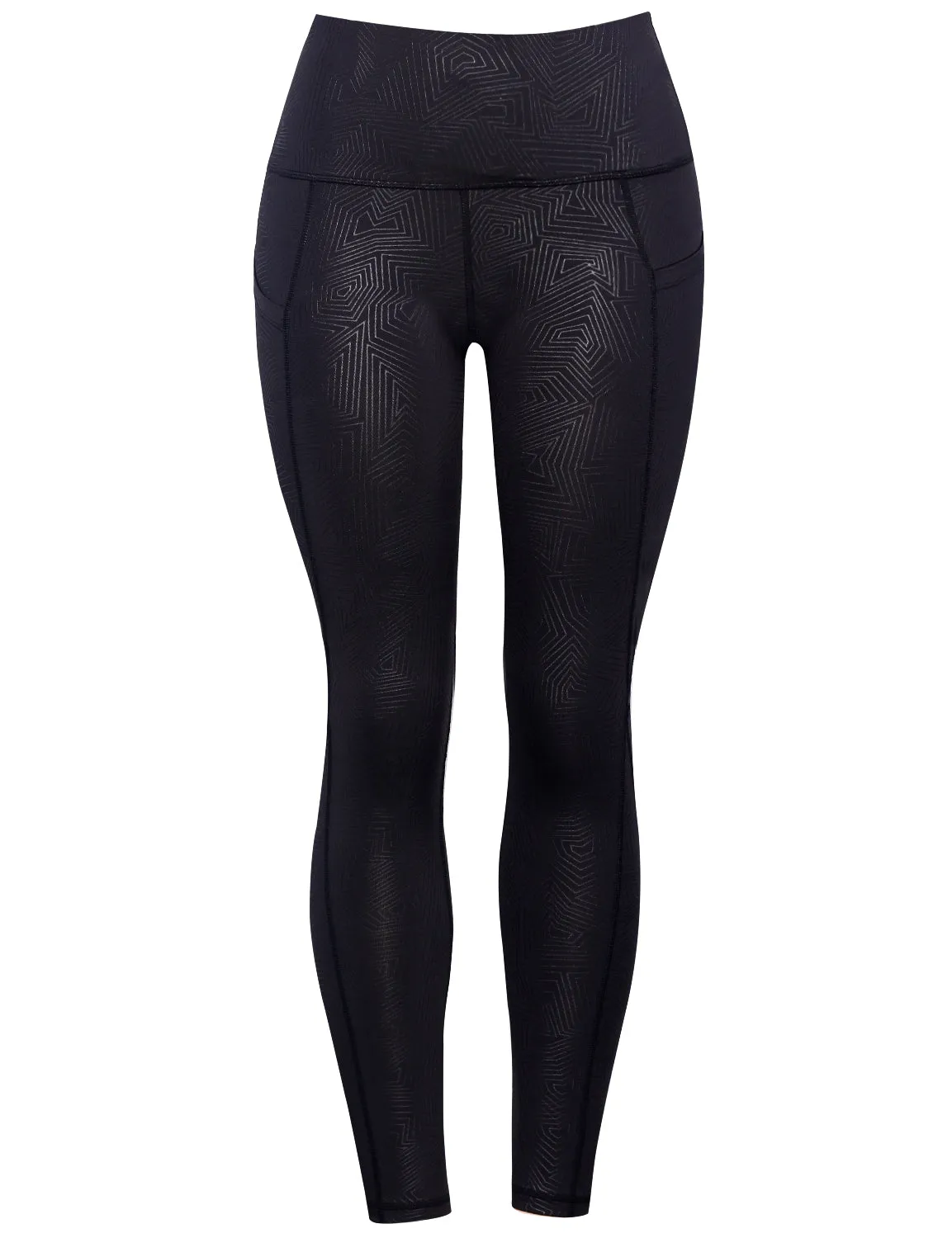 26" inseam 3D Printed Pilates Pants MAZE_Pilates