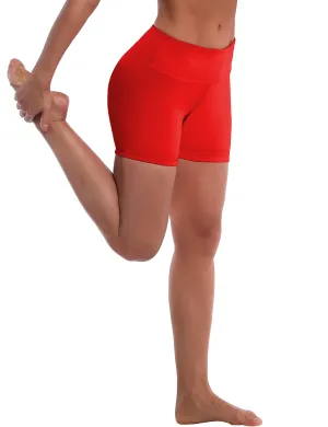 4" Pilates Shorts scarlet_Pilates