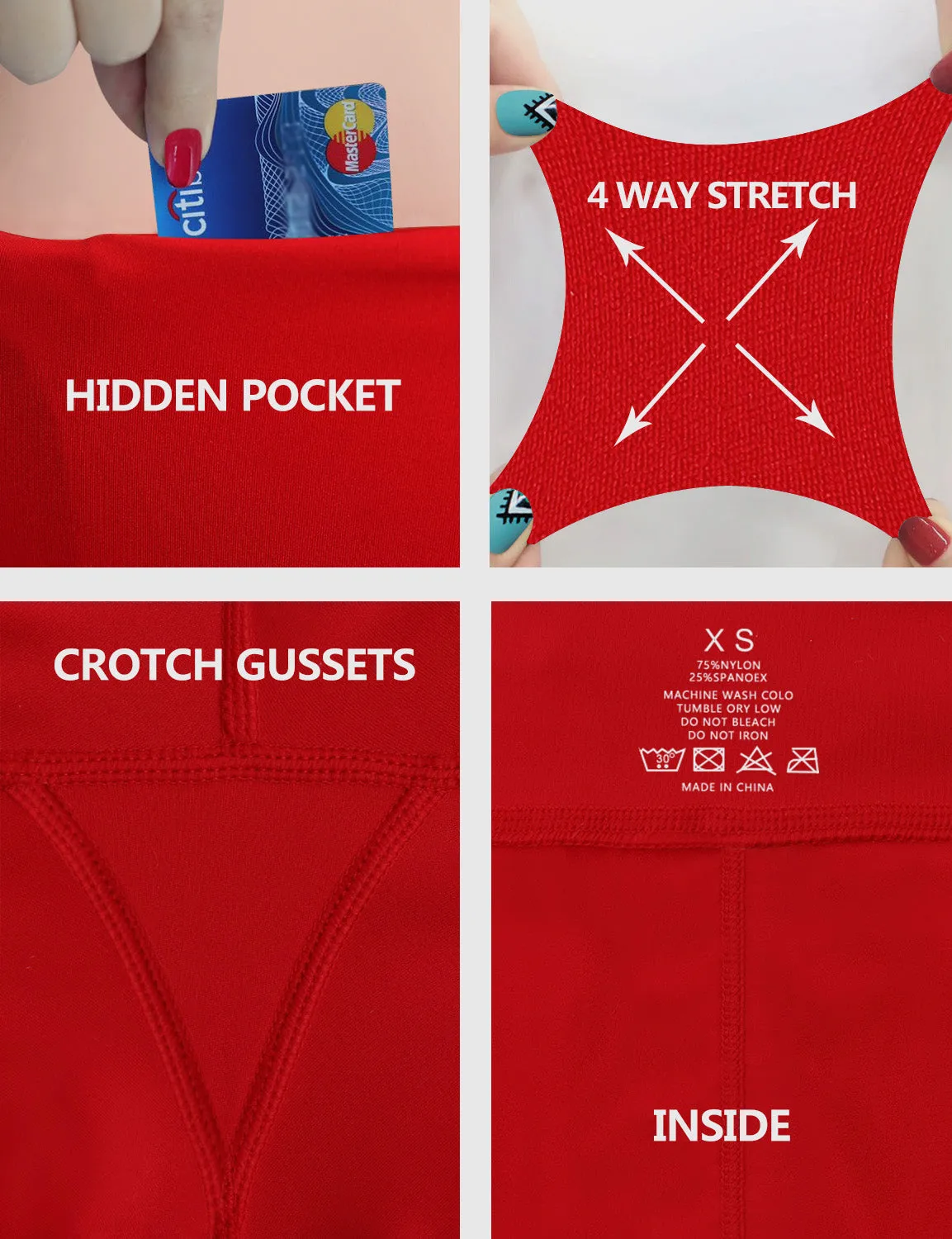 4" Pilates Shorts scarlet_Pilates