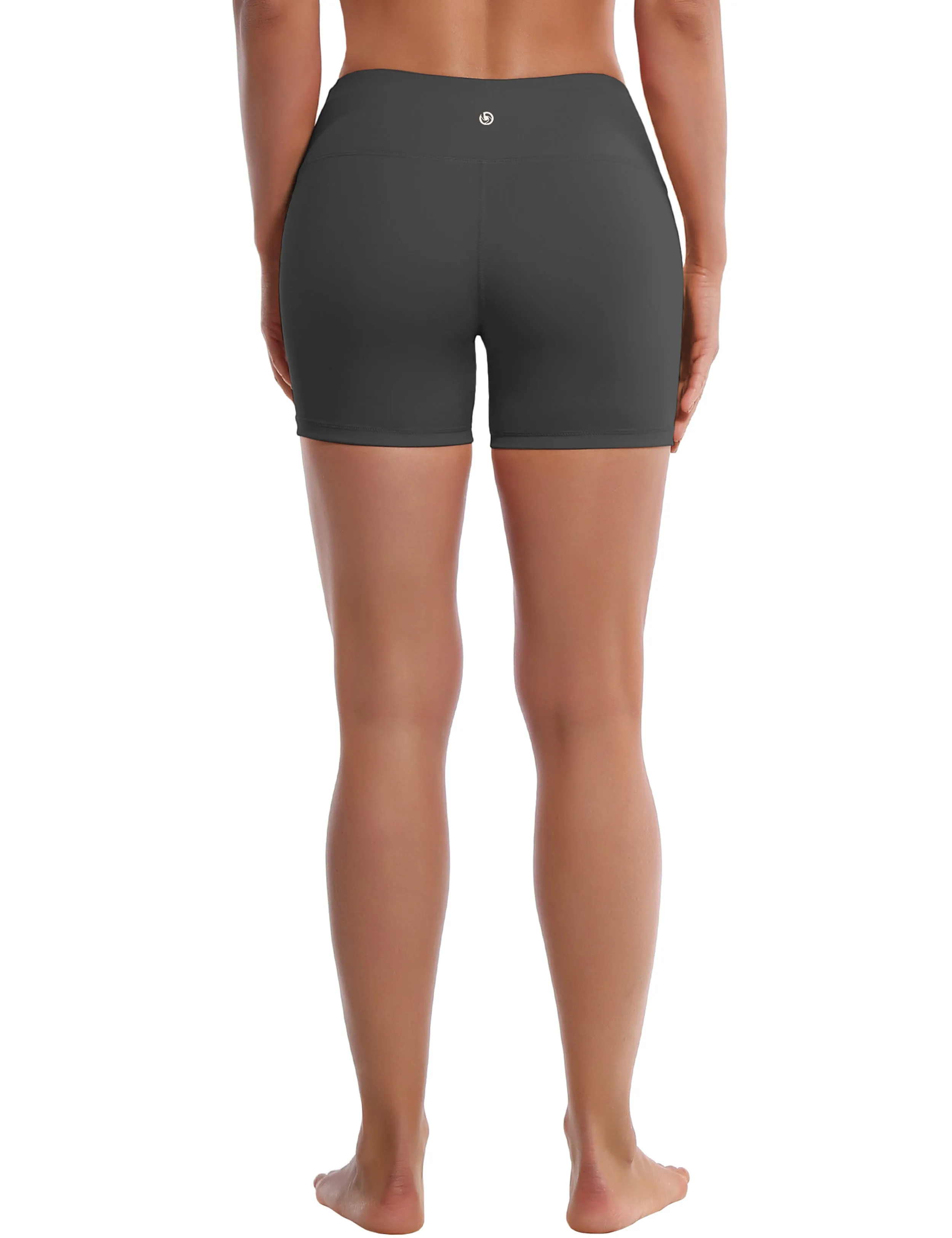 4" Pilates Shorts shadowcharcoal_Pilates