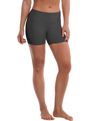 4" Pilates Shorts shadowcharcoal_Pilates