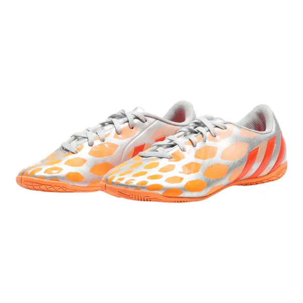 ADIDAS Predito Football Sneaker Trainers Silver Synthetic Womens UK 6.5