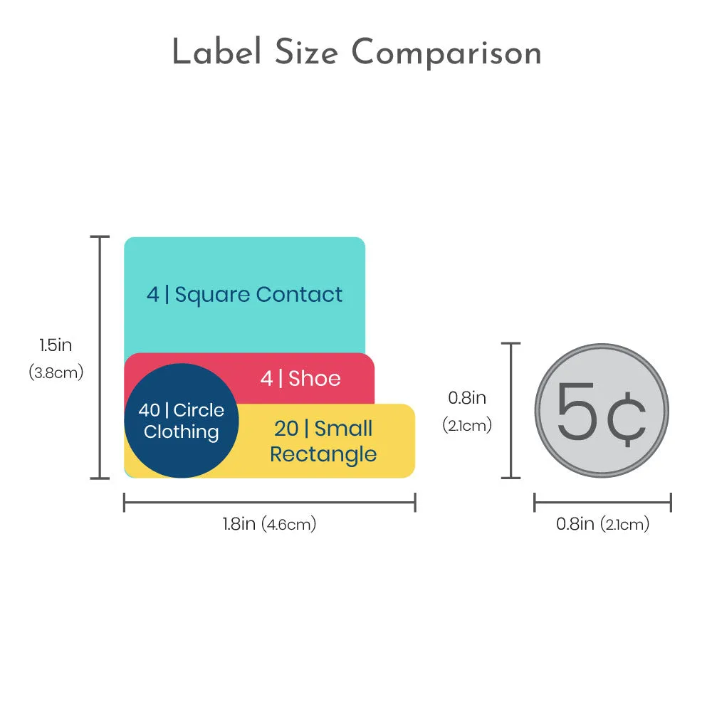 Ballet Sports Labels Pack