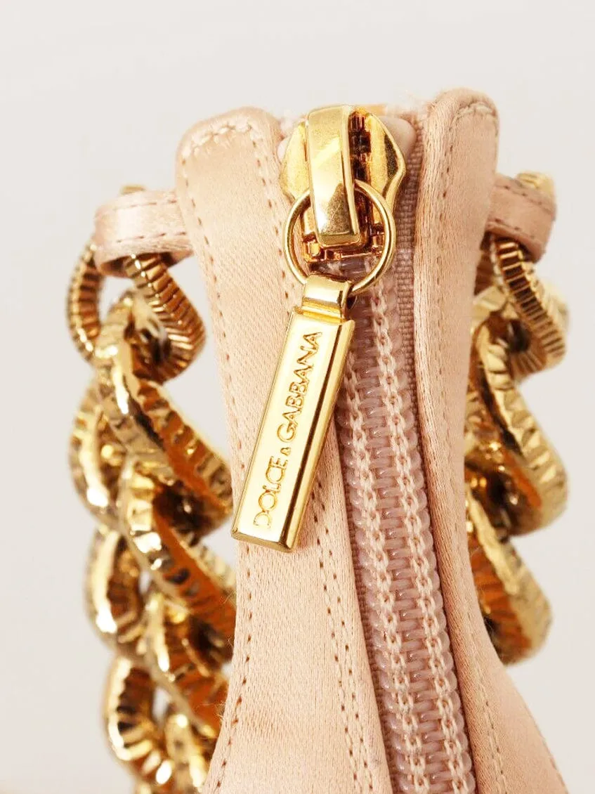 Chain-Embellished Pumps
