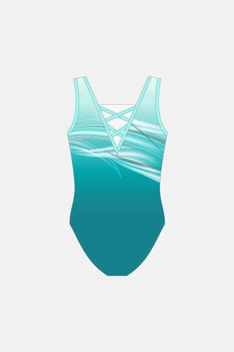 Fade Sleeveless Leotard