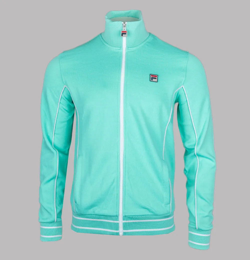 Fila Vintage Lars Track Jacket Aruba Blue/White
