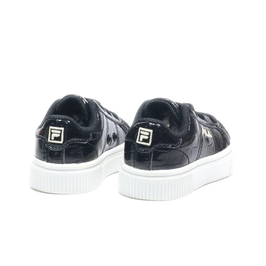 Fila Walkers Leather Black Colour For Kids