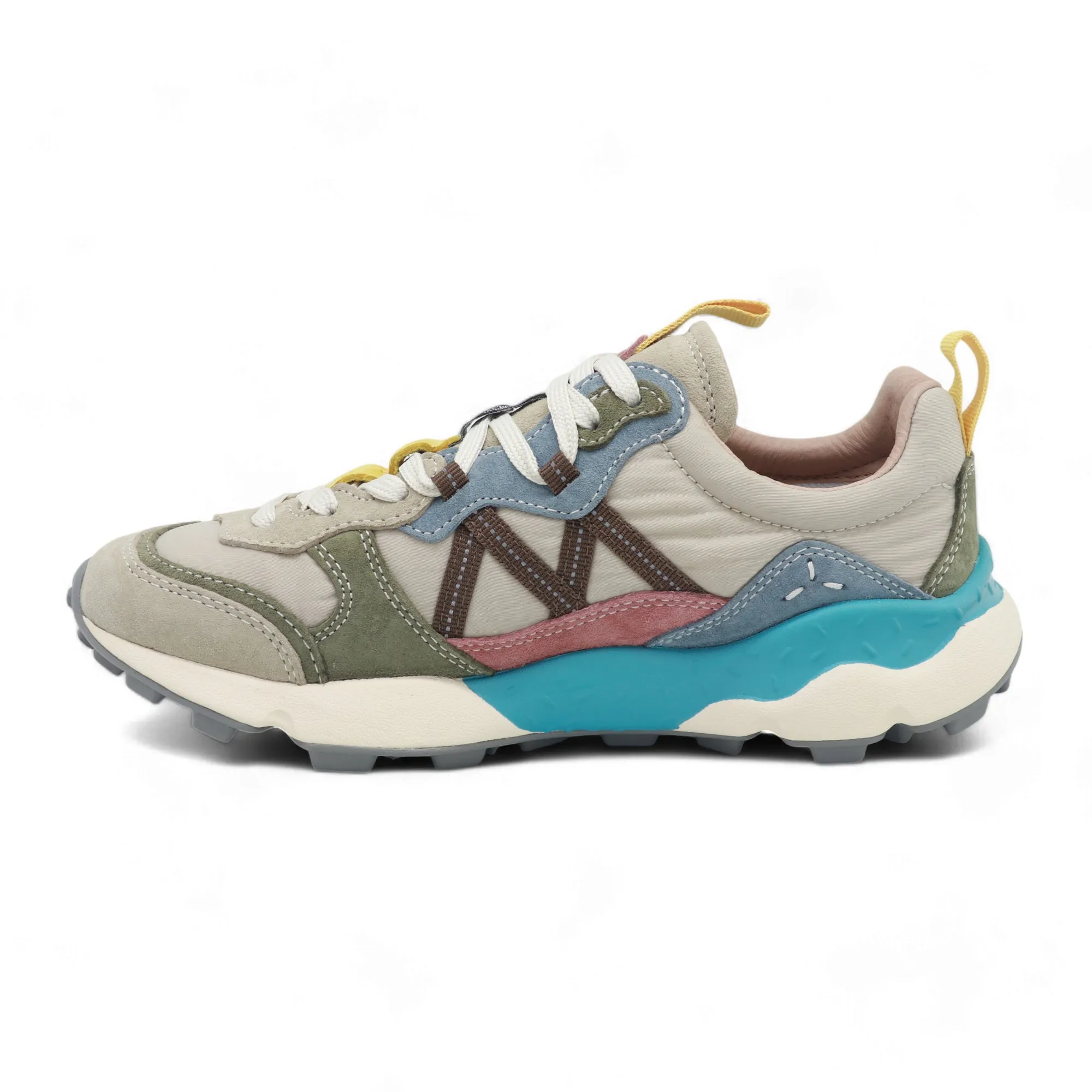 Flower Mountain Lenzan Cream-light green