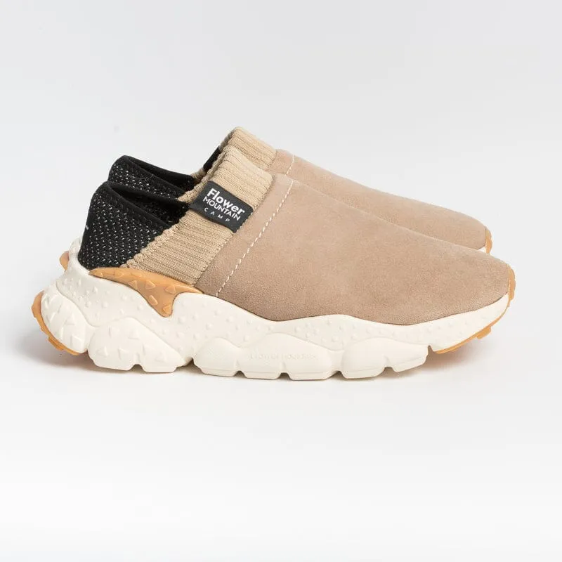 FLOWER MOUNTAIN - Sneakers Camp Uni - Shearling Beige