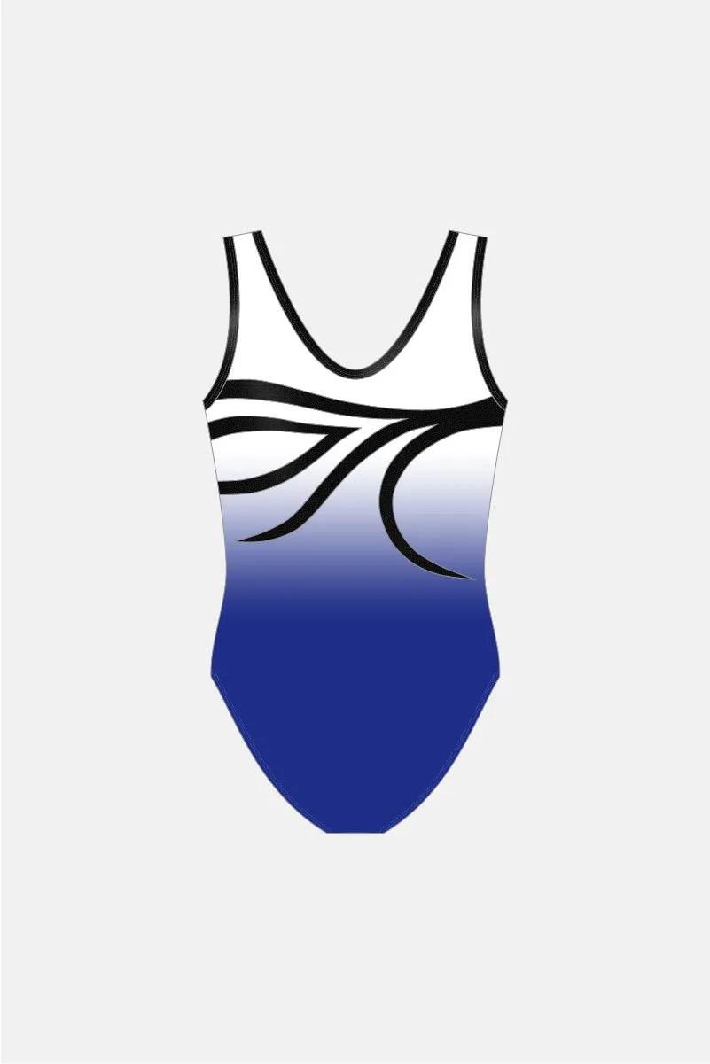 Girls Podium Sleeveless Leotard 3 Shelf Bra
