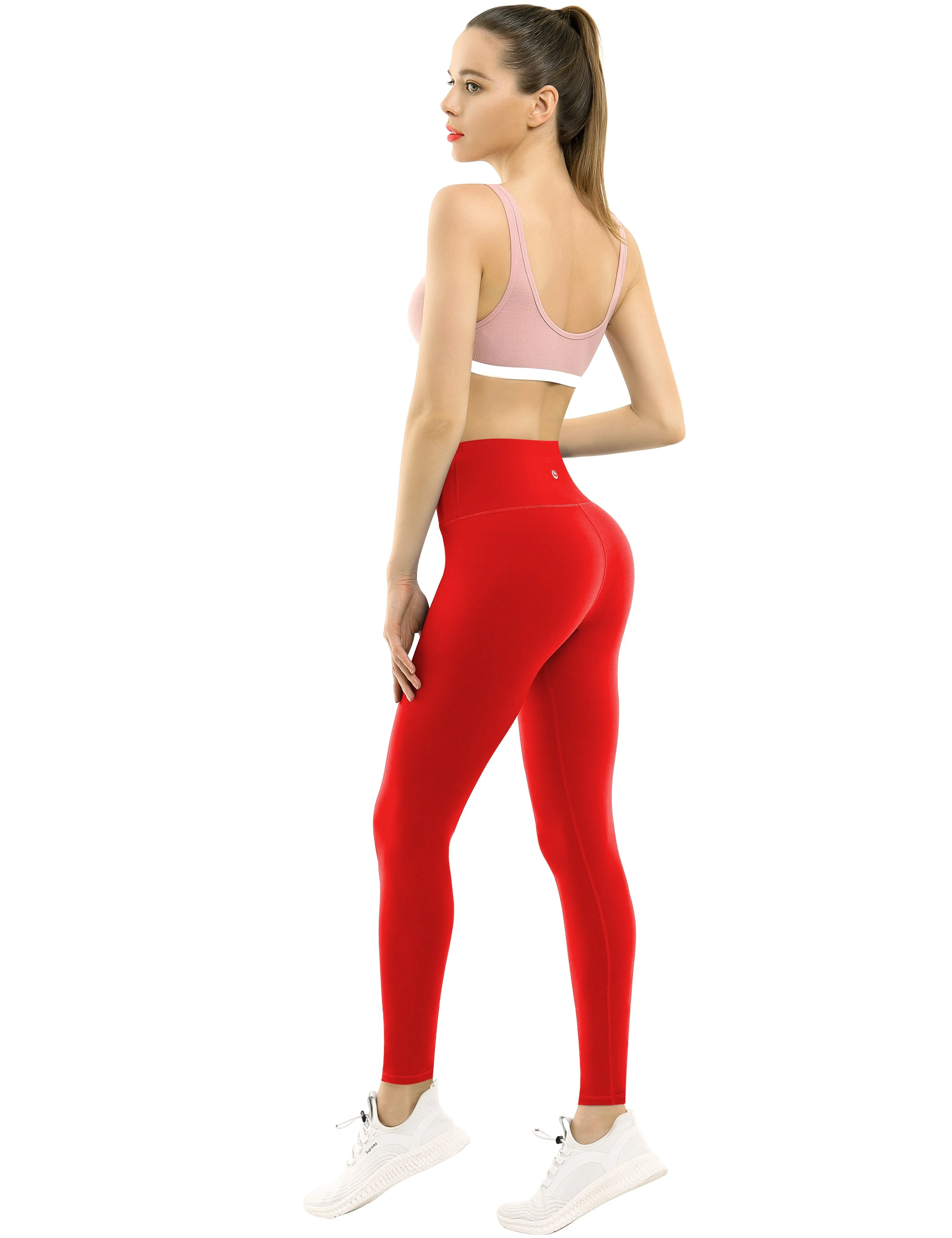 High Waist Pilates Pants scarlet ins_Pilates