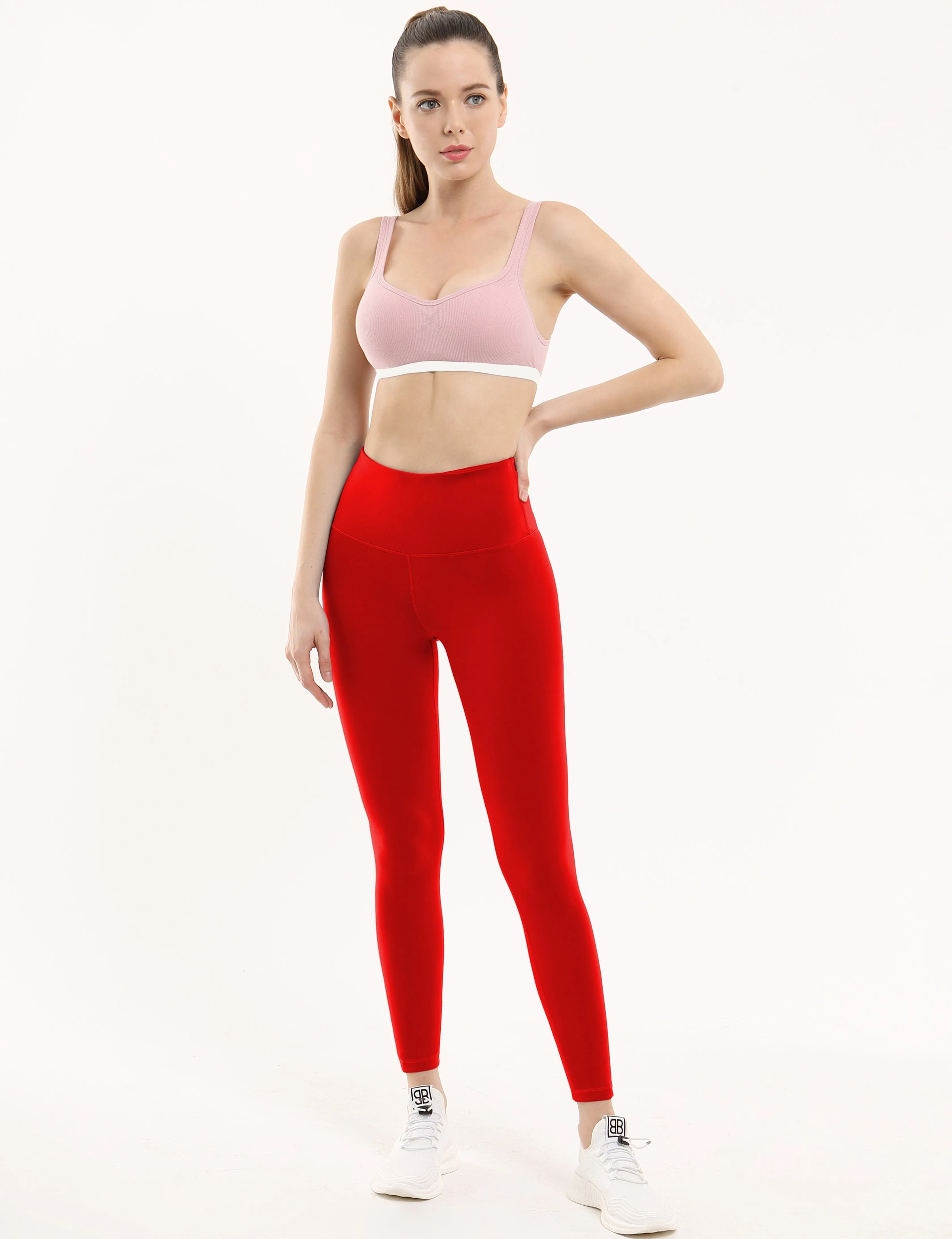 High Waist Pilates Pants scarlet ins_Pilates