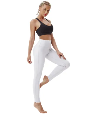 High Waist Side Line Pilates Pants lightgray_Pilates