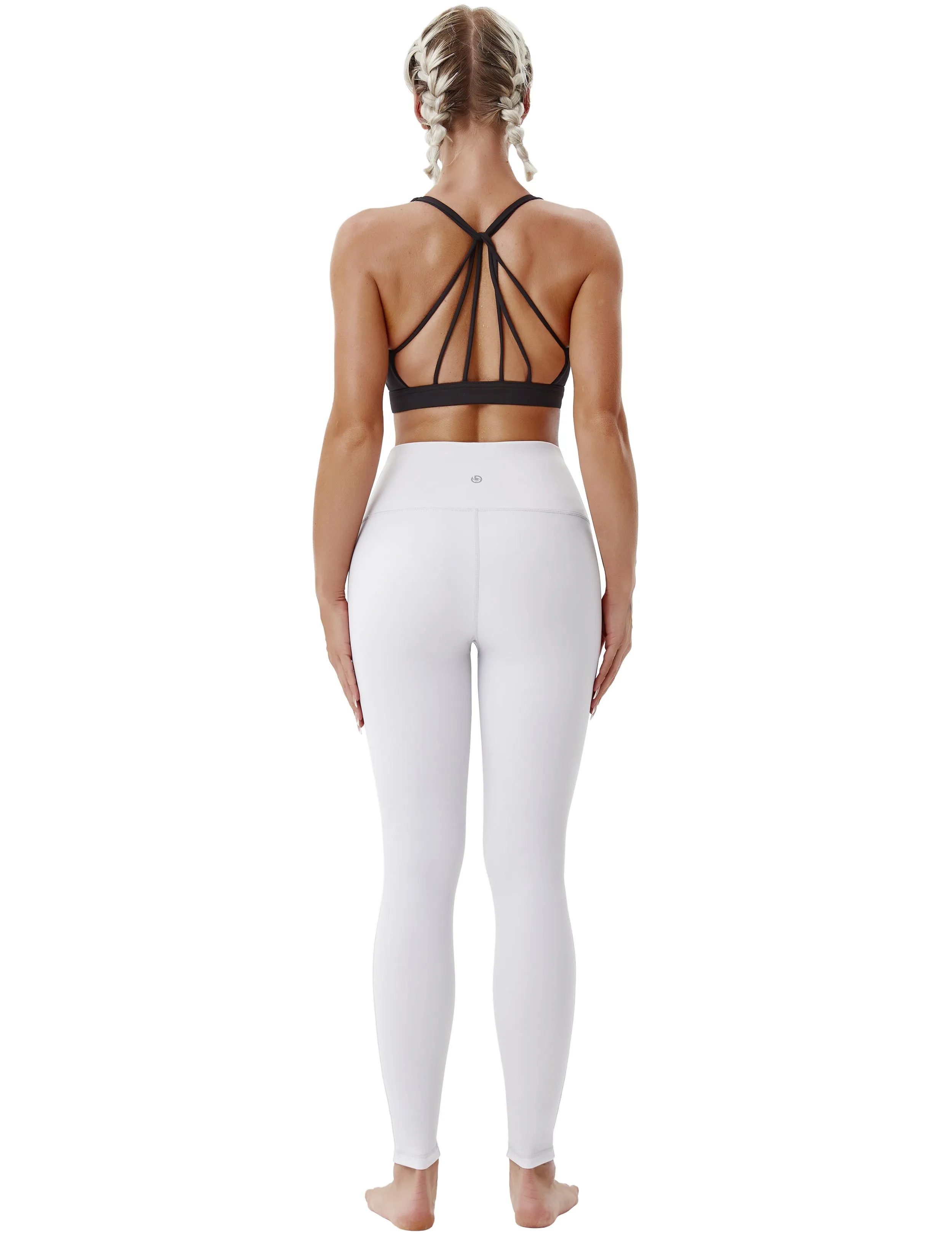 High Waist Side Line Pilates Pants lightgray_Pilates