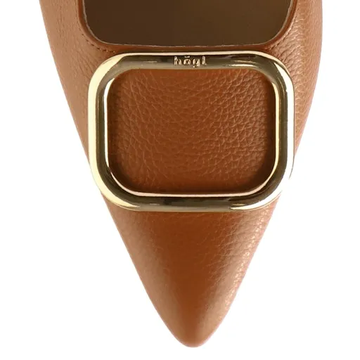 Hogl Cognac Sling Back Pump|910462326