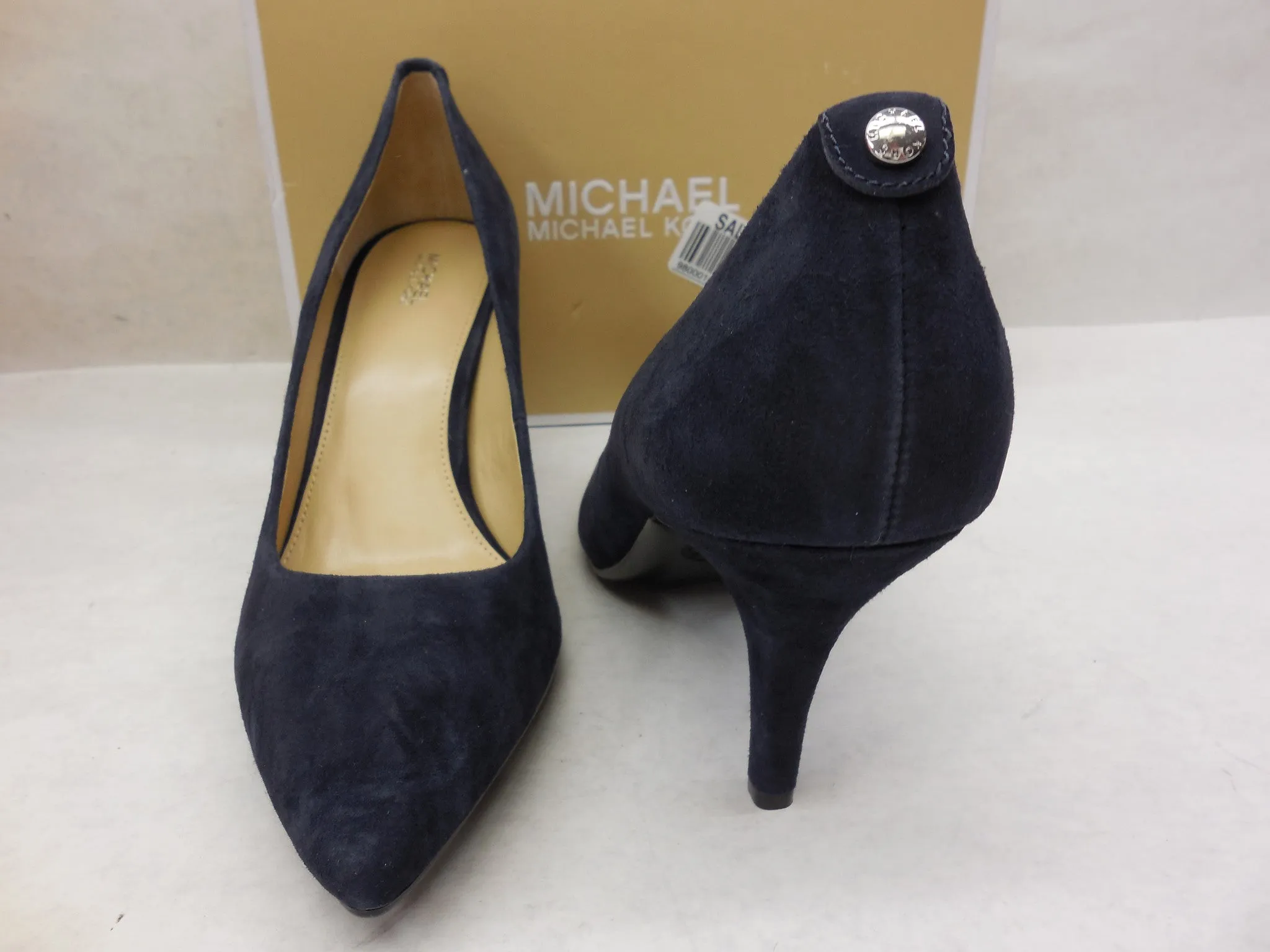 MICHAEL Michael Kors Navy Mid Flex Pumps High Heels Size 11