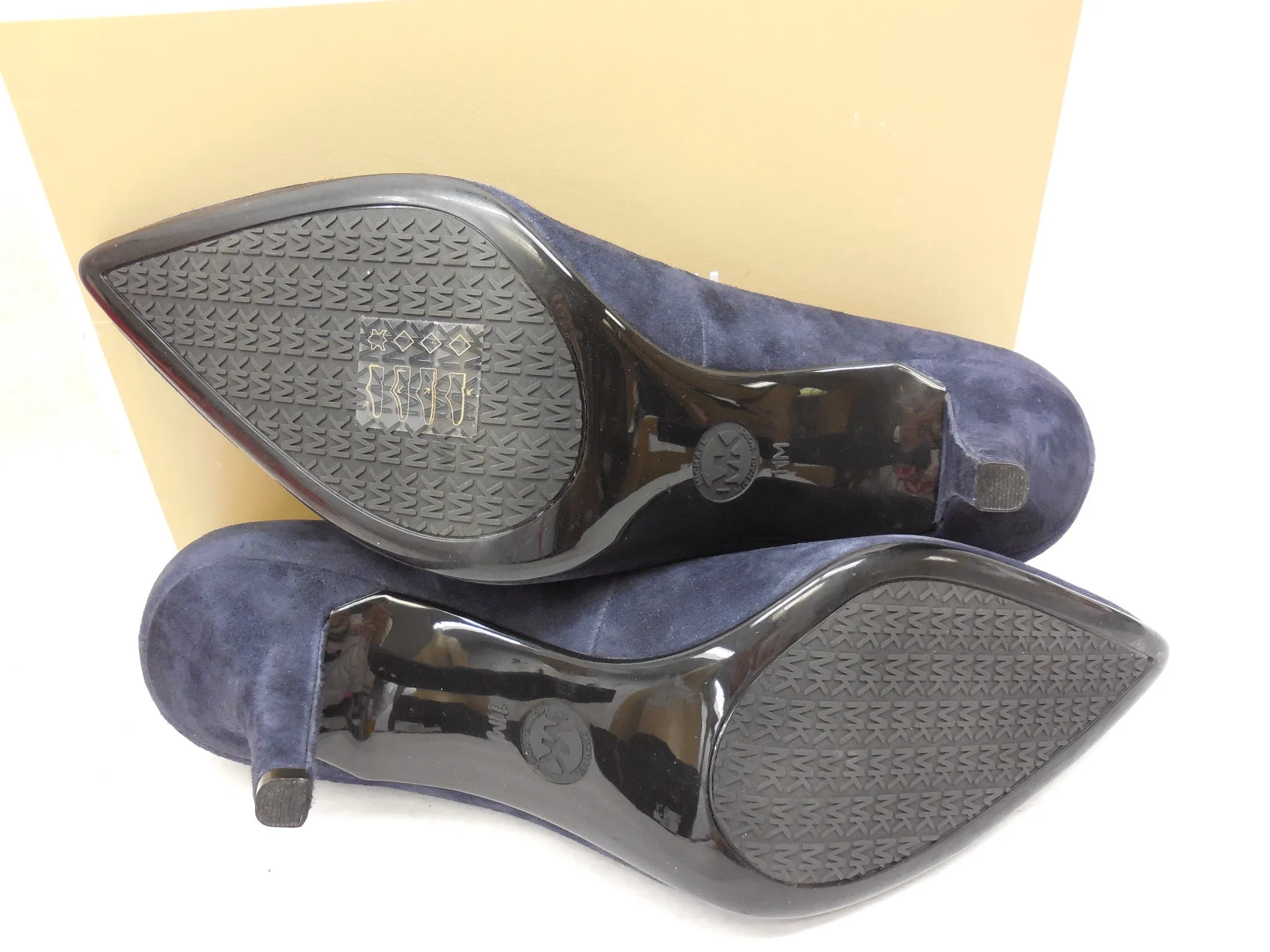 MICHAEL Michael Kors Navy Mid Flex Pumps High Heels Size 11
