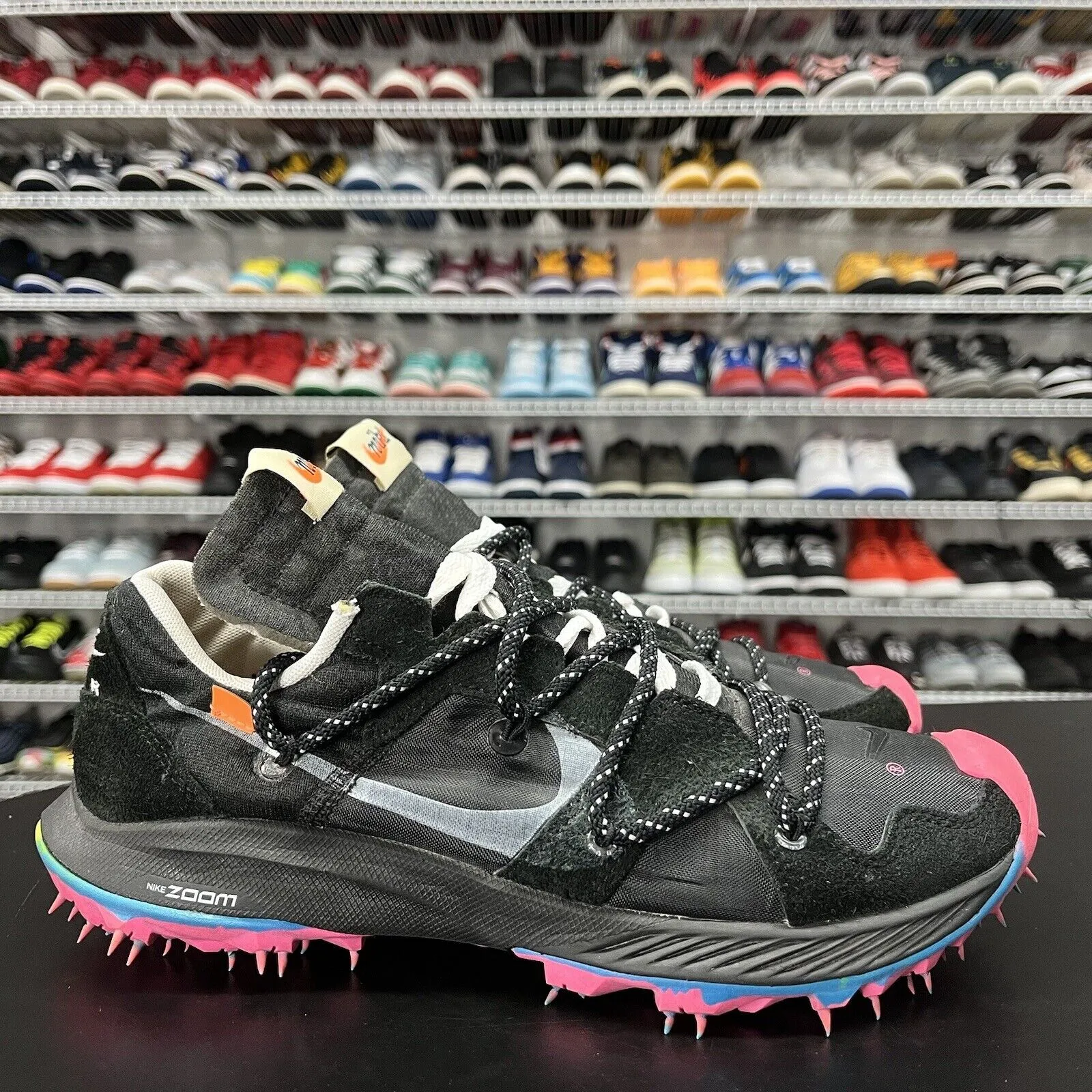 Nike Off White Zoom Terra Kiger 5 CD8179-001 Women's Size 8.5
