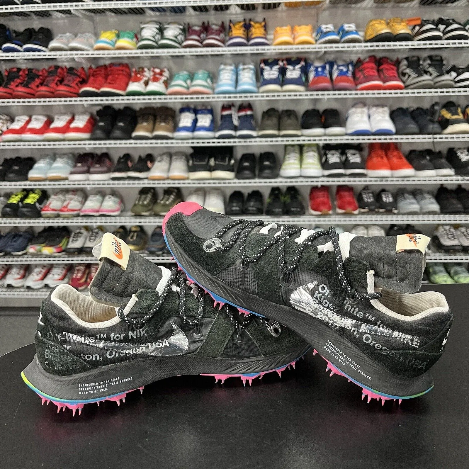 Nike Off White Zoom Terra Kiger 5 CD8179-001 Women's Size 8.5