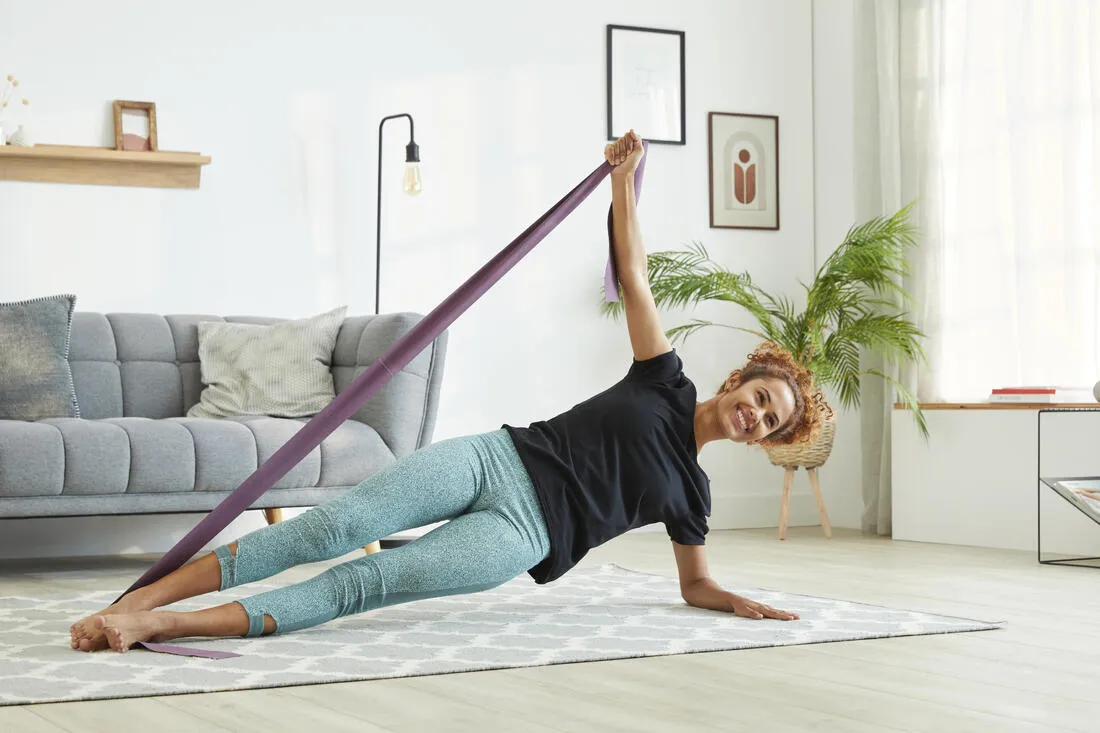 Pilates Resistance Band 3 kg - Burgundy