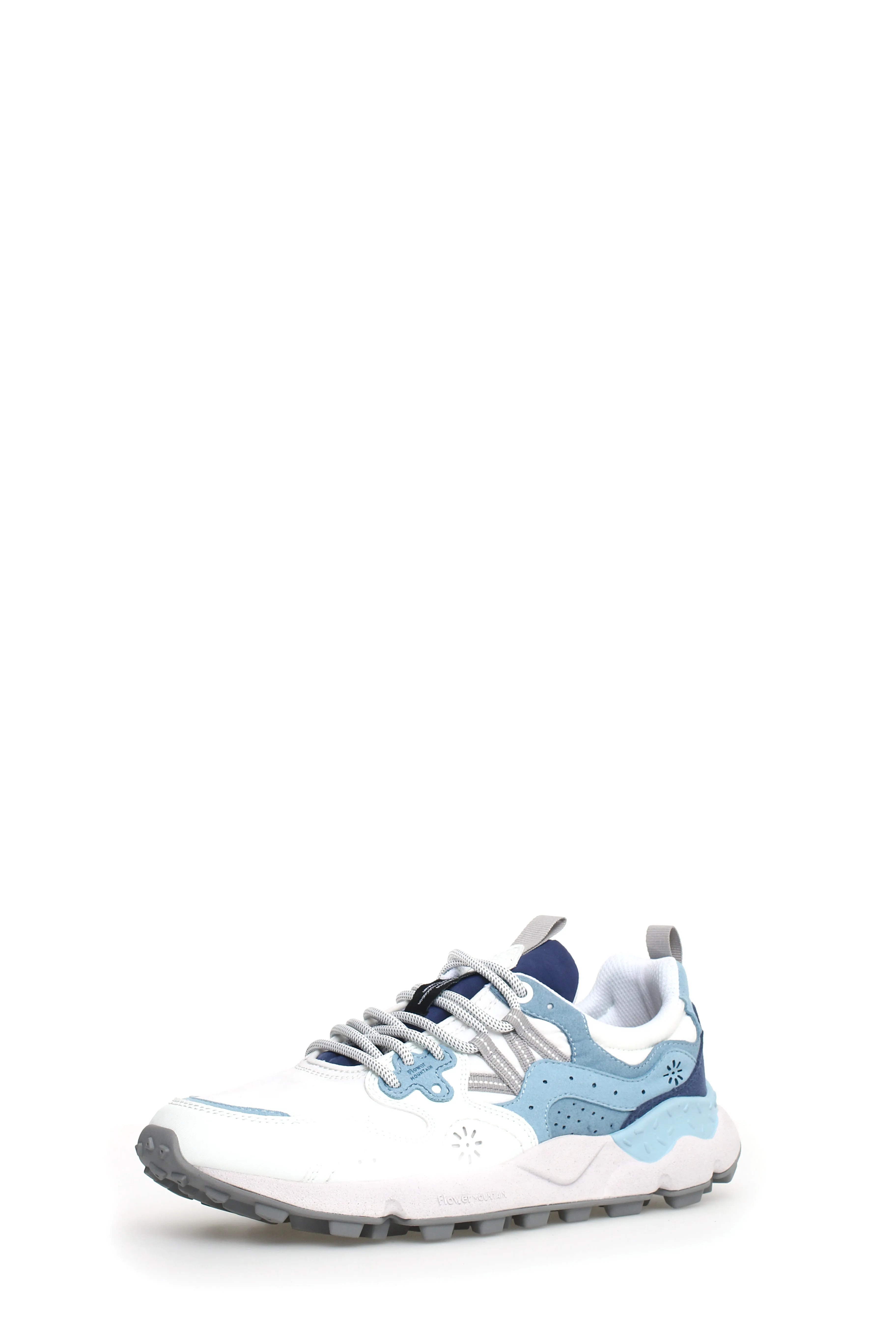 Yamano 3 Uni Kaiso Eco Suede/Eco Nylon White-Grey-Navy (unisex)